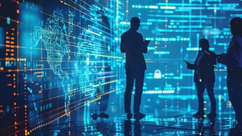 Analyse von Gebäudedaten auf großen Displays zur Optimierung von Energie, Sicherheit und Prozessen