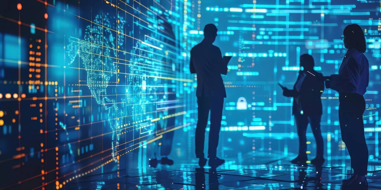 Analyse von Gebäudedaten auf großen Displays zur Optimierung von Energie, Sicherheit und Prozessen